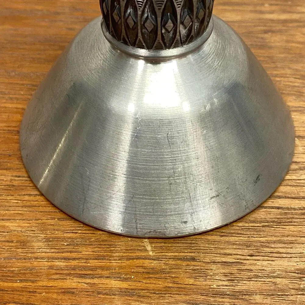 MASTAD Pewter 101 set of 2‎ Taper Candle Stick Holders Candlesticks made Norway